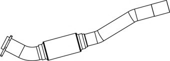DINEX 66150 Exhaust Pipe